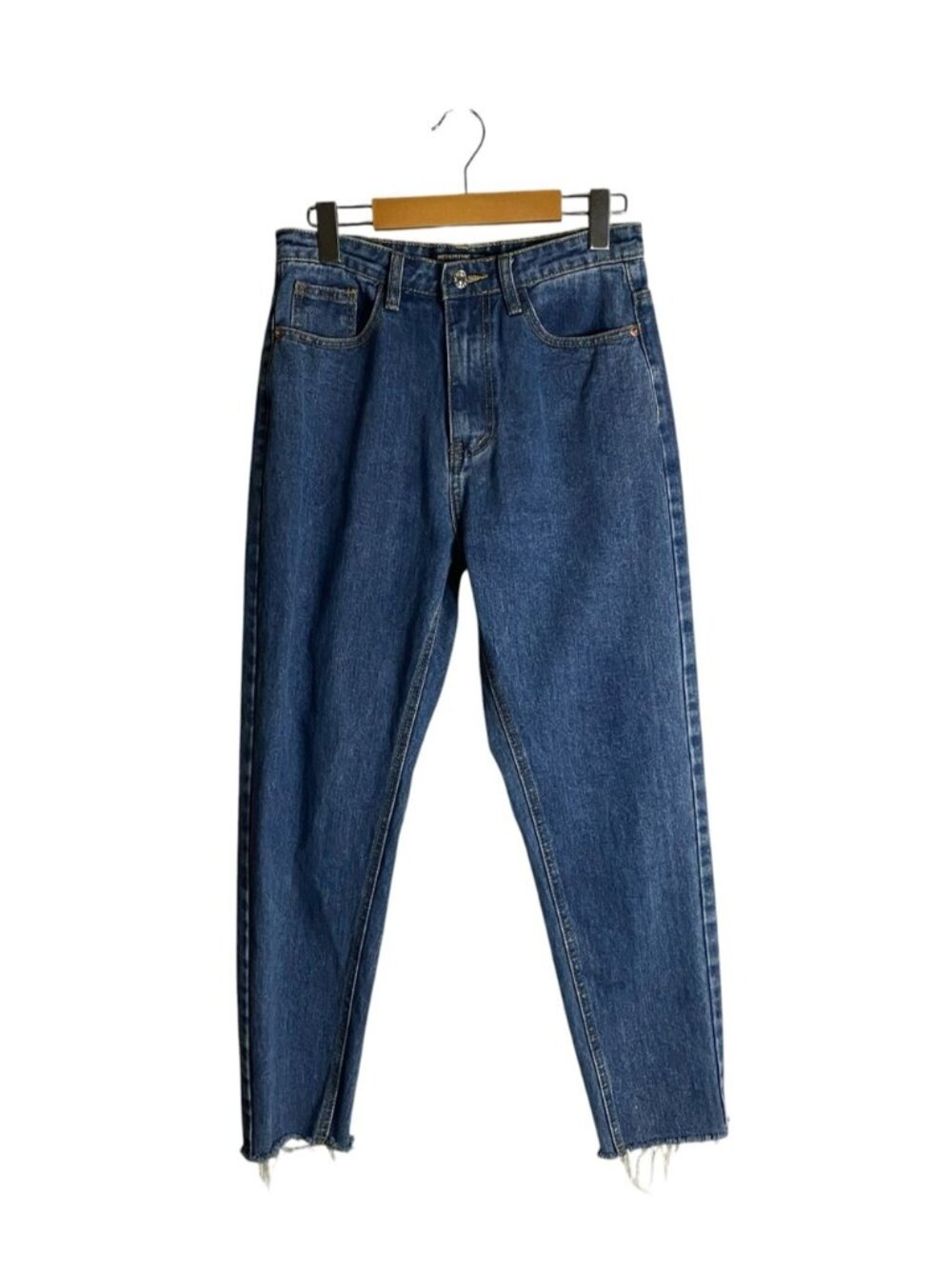 PrettyLittleThing Women’s Classic High-Waist Slim Mom Denim Jeans